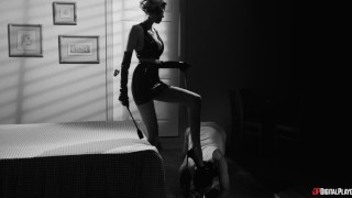 Beca Barbie and Seth Gamble in Deep Trouble episode