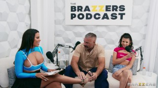 Luna Star and Kylie Rocket and Charles Dera in The Brazzers Podcast: Episode 19 episode