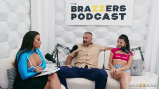 Luna Star and Kylie Rocket and Charles Dera in The Brazzers Podcast: Episode 19 episode