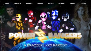 Power Bangers: A XXX Parody Series Poster from  on brazzers 