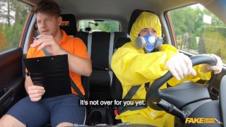 Lexi Dona and Michael Fly in Take Off My Hazmat Suit and Fuck Me episode