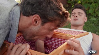 Malik Delgaty and Dom King in Dick At The Picnic episode