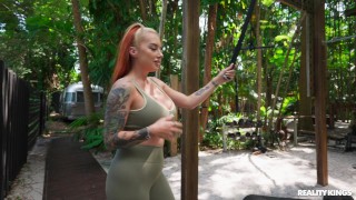 Cubbi Thompson and Mike Ox in Making Him Sweat! episode