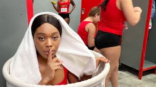 Stretching the Track Star with Journey Love, Logan Xander in Let's Post It