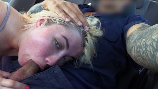 British Blonde Fucked in Spain by Cop with Monty in Fake Cop by Fake Hub