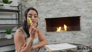 Vanessa Sky and Scott Nails in Researching Anal Sex episode