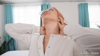 Emma Magnolia and Halle Hayes and Mick Blue in Married Couple Mobs the Horny Masseuse episode