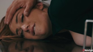 Kira Fox and Victor Ray in Firm Ambition episode