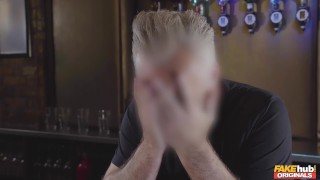 Karlie Simon and Antonio Black and Marc Kaye in Fake Pub: Hidden Depths episode