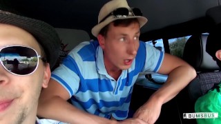 Jason Steel and Sunny Star in Sunny Star rides white cock in the bus episode