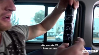 Mark Aurel and Mara Martinez in Tattooed alt chick fucks in the bang bus episode