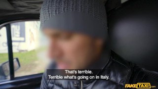 Martina Smeraldi in Fake Taxi Italy - Stay Safe Edition episode