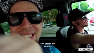 Gabi Gold and Pint Eastwood in Hot blonde fucked on the backseat of a car episode