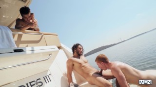 Kyle Connors and Xavier Cox in Captain Rapid Part 3: Bareback episode