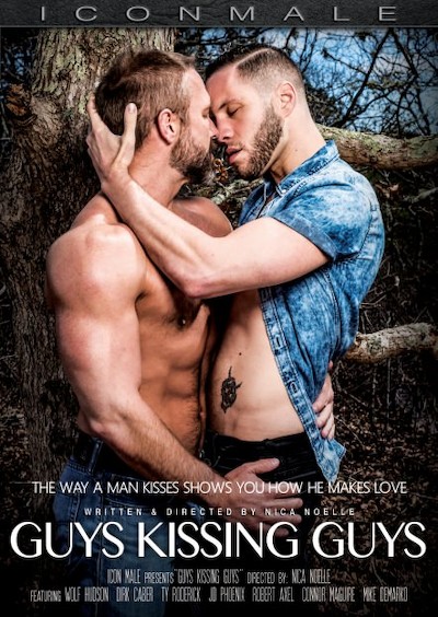 Guys Kissing Guys Porn DVD Cover with Connor Maguire, Dirk Caber, Mike Demarko, JD Phoenix, Robert Axel, Ty Roderick, Wolf Hudson naked 