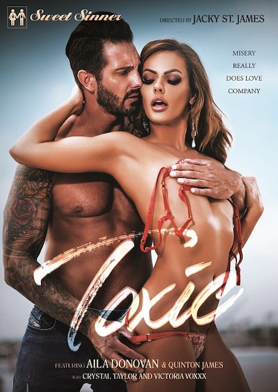 Toxic Porn DVD Cover with Quinton James, Ryan Mclane, Victoria Voxxx, Alia Donovan, Crystal Taylor naked 