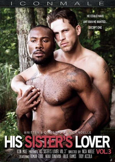 His Sister's Lover 3 Porn DVD Cover with Billie Ramos, Roman Todd, Noah Donovan, Troy Accola naked 