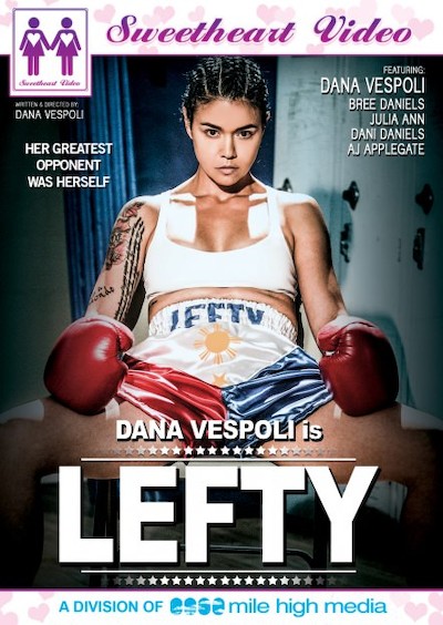 Lefty Porn DVD Cover with AJ Applegate, Alexis Texas, Bree Daniels, Dana Vespoli, Dani Daniels, Julia Ann naked 