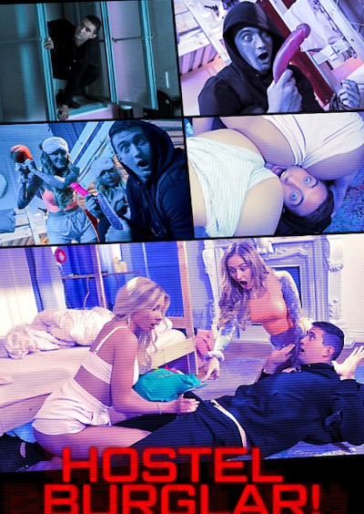 Hostel burglar! Porn DVD Cover with Jimmy Bud, Marilyn Crystal, Ivy Maddox naked 