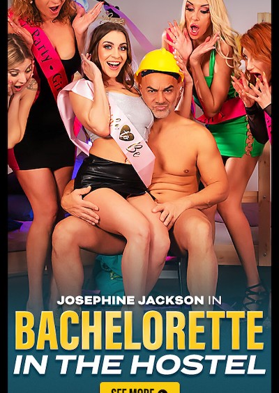 Bachelorette in the hostel Porn DVD Cover with Christian Clay, Josephine Jackson naked 