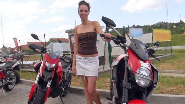 Banging For Bikes Porn Photo with Ebbi naked