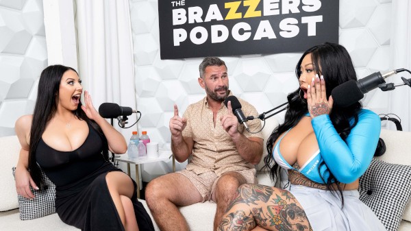 The Brazzers Podcast: Episode 1 Porn Photo with Manuel Ferrara, Angela White, Connie Perignon naked