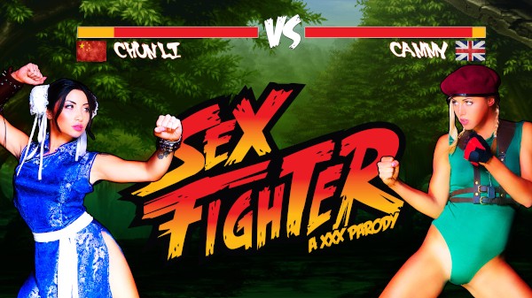 Sex Fighter: Chun Li vs. Cammy (XXX Parody) Porn Photo with Christen Courtney, Rina Ellis naked