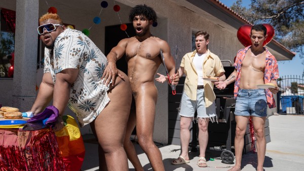 Loud, Proud, And Horny Porn Photo with Santana XXL, Tony Genius, Des Irez naked