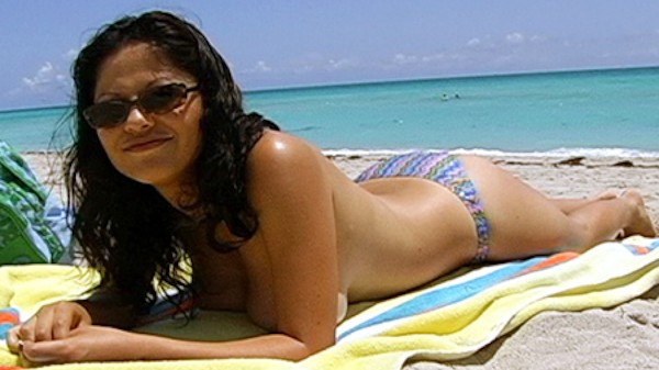 beach honey Porn Photo with Evie Delatosso naked
