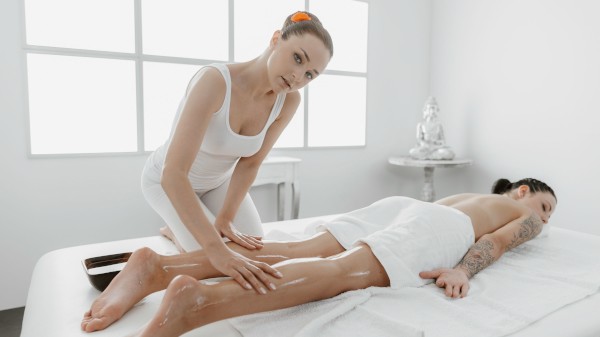 69 facesitting lesbians oil massage Porn Photo with Alya Stark, Sydney Love naked