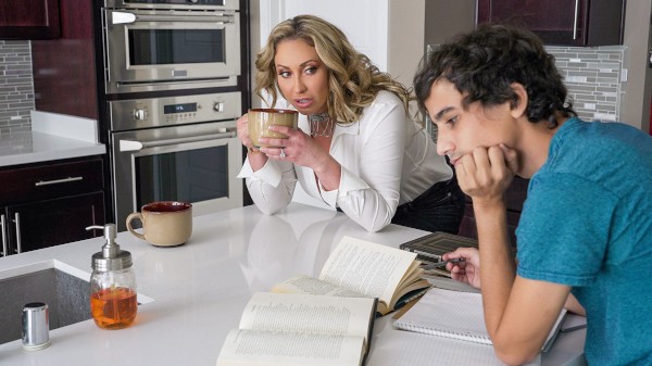 Busty Study Buddy Porn Photo with Ricky Spanish, Eva Notty naked