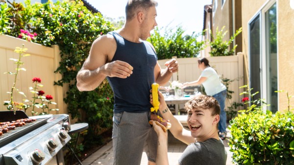 Grilled: Bareback Porn Photo with Alex Mecum, Zander Lane naked